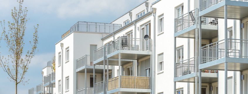 Architektur Fotograf Köln Freitragende Stahlkonstruktion Balkons